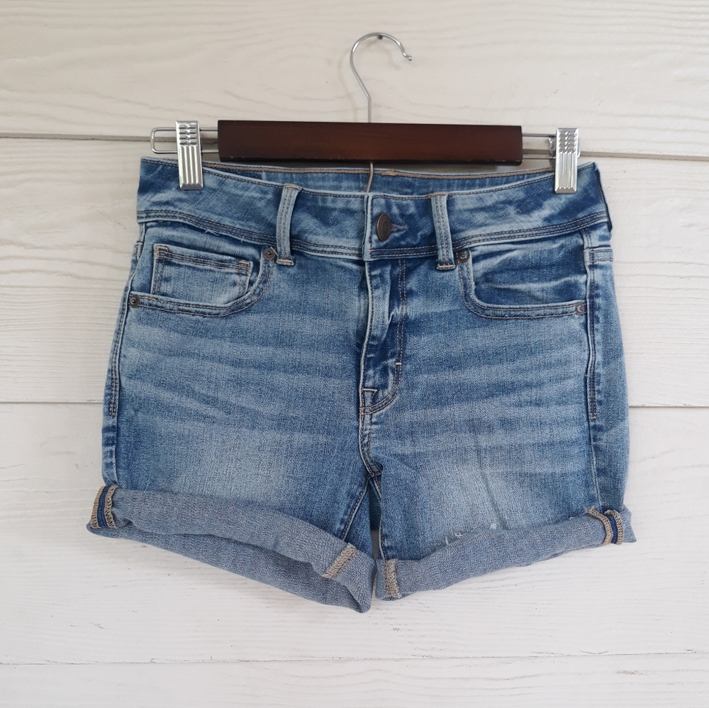 American Eagle jean shorts.  Size 6.